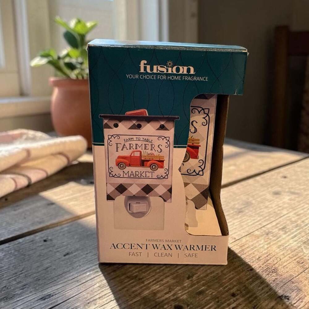 Fusion Accent Wax Warmer Farmers Market Farm to Table Plug-in Model RIM-999XP